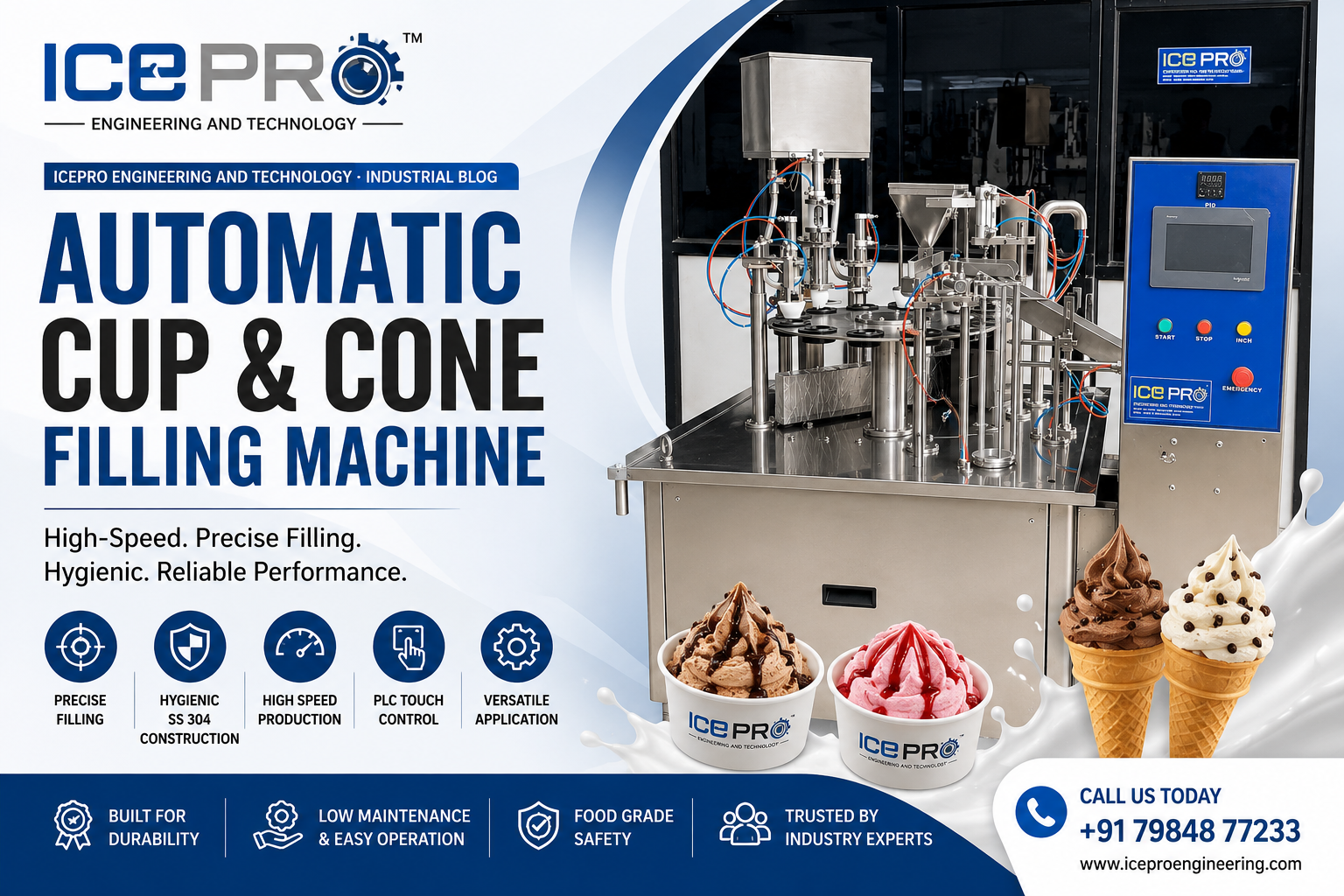 Automatic Cup & Cone Filling