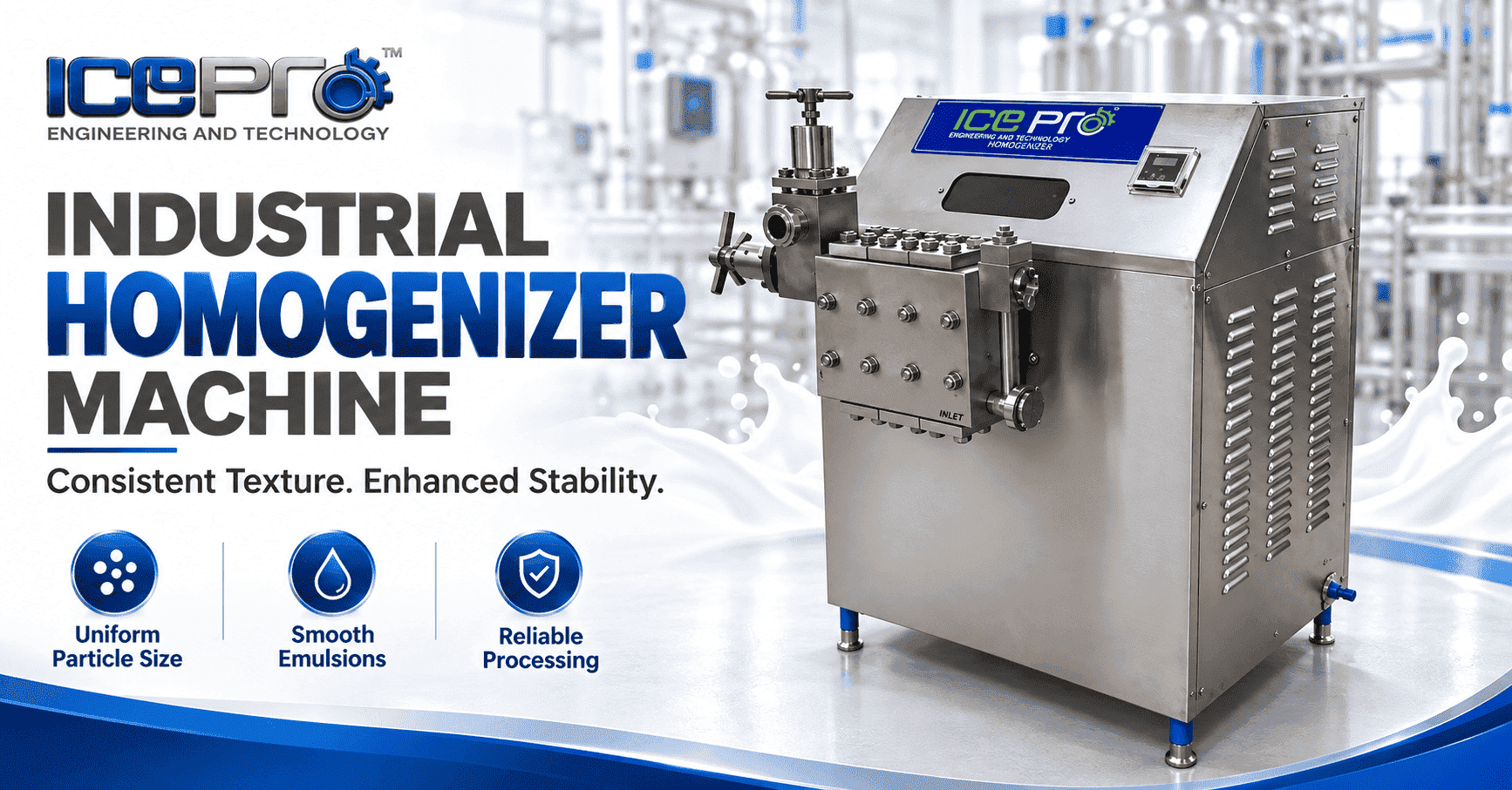 Industrial Homogenizer Machine