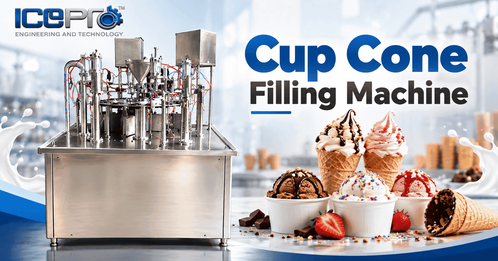 Cup Cone Filling Machine